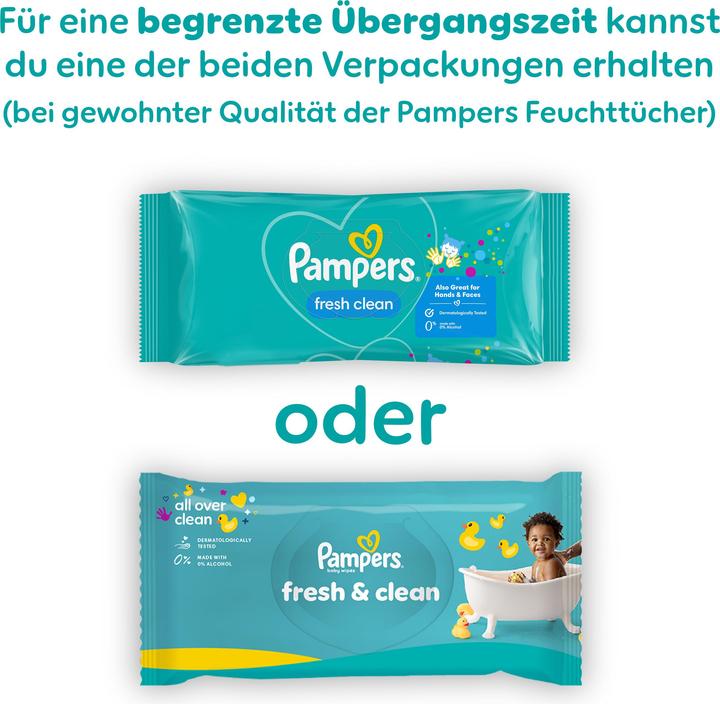 Produktbild Pampers Fresh Clean (1200 Stk.)