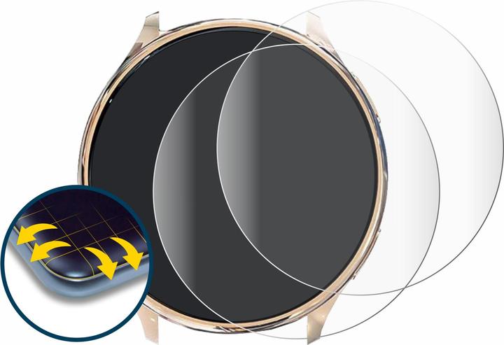 Actual product image BROTECT Fullscreen Protective Film Screen Protector Film Clear Transparent