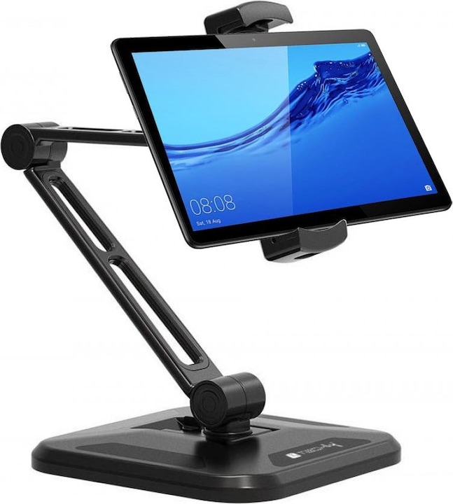 Image du produit Techly Np Extensible Support - Kit de fixation (montage mural, support pour bureau)
