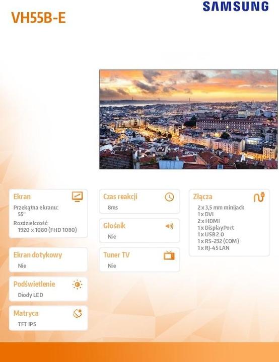Produktbild Samsung VHB-E (1920 x 1080 Pixel, 55")