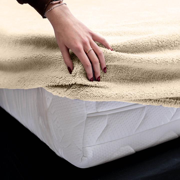 Actual product image Sleeptime Teddy fitted sheet (180 x 200 cm)