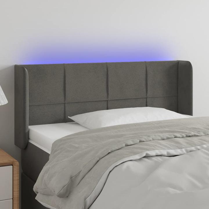 Image du produit vidaXL LED Kopfteil (93 x 16 x 88 cm)