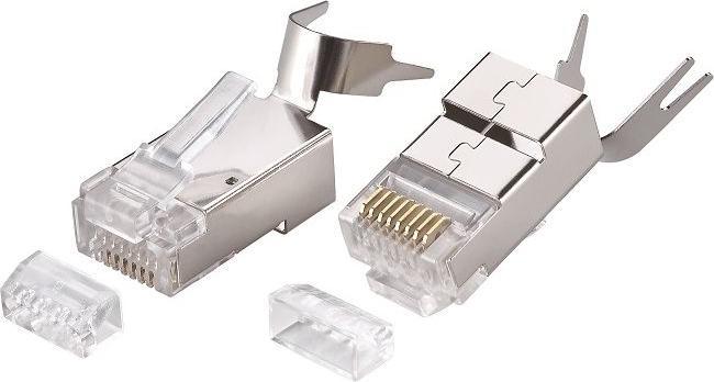 Tuk 2-teiliger FTP-Stecker, RJ45, CAT6a/CAT6, 8 Positionen, 8 Anzahl Kontakte, Abgeschirmt, Packung à 1