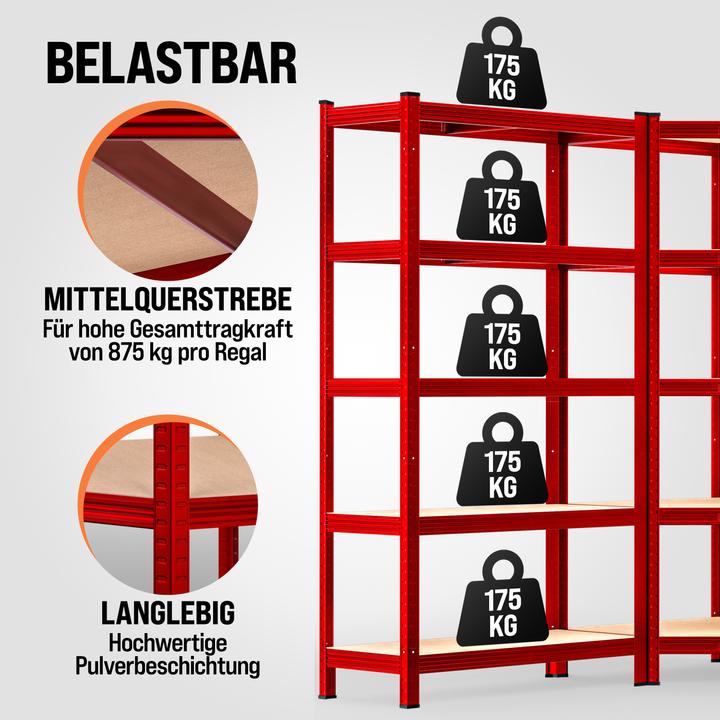 Immagine prodotto Monzana Scaffalature per carichi pesanti Scaffalature ad angolo
