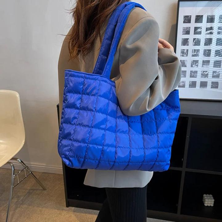 Image du produit Only-Bags.Store Grande capacité sac à bandoulière en nylon Sacs à main en coton Casual Tote Bags Handle Bag
