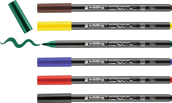 Immagine prodotto Edding Penna a punta di feltro (Multicolore, 4 mm, 6 x)
