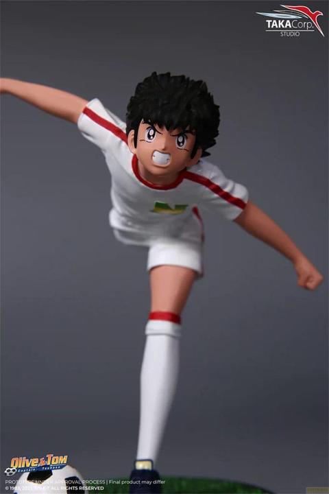 Actual product image Taka Corp - Olive et Tom (Captain Tsubasa) - Olivier Atton (Tsubasa Ozora) Statue 18.5cm