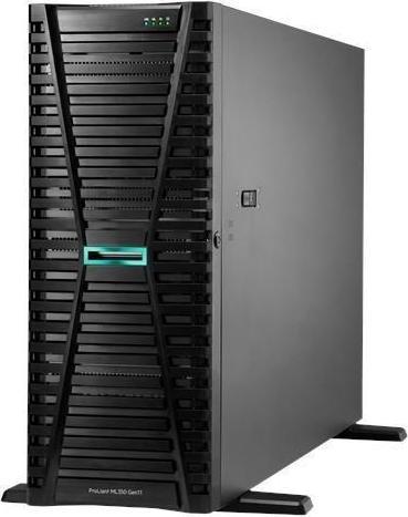 Image du produit HPE E ProLiant ML350 Gen11 12 Core, RDIMM 2R 5600 MT/s, 4xLFF, SATA HDD (Intel Xeon Silver 4510, 32 Go, Serveur tour)