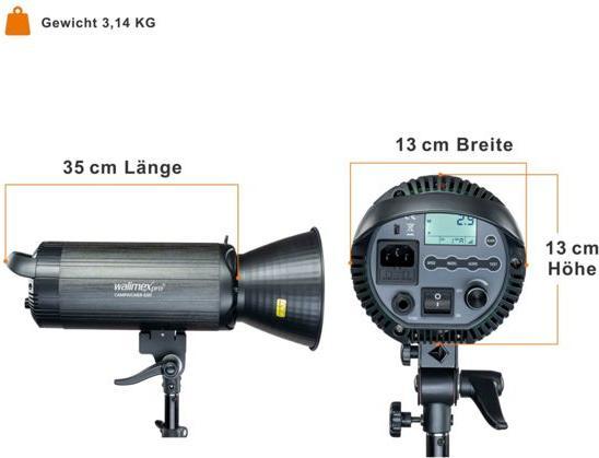 Produktbild Walimex pro Campaigner 600 HS Set Double (Set, 600 Ws)