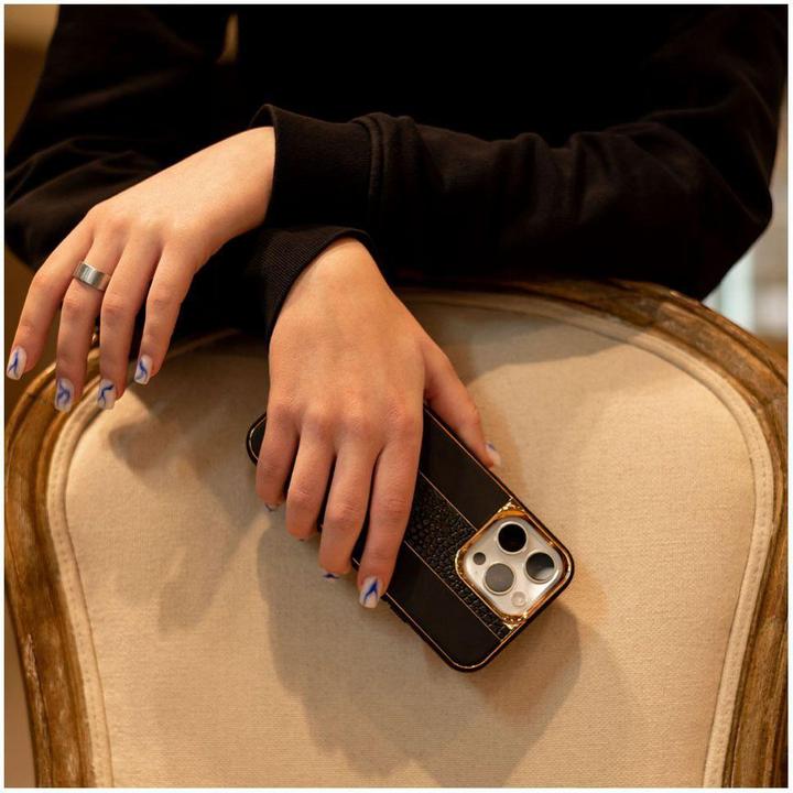 Actual product image iLike iPhone 14 Pro Leather Case Customised (Apple iPhone 14 Pro)