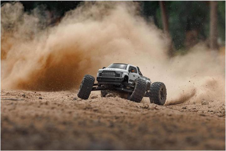 Produktbild Arrma Monster Truck Big Rock 6S Weiss, ARTR, 1:7 (ARR Almost-Ready-to-Race)