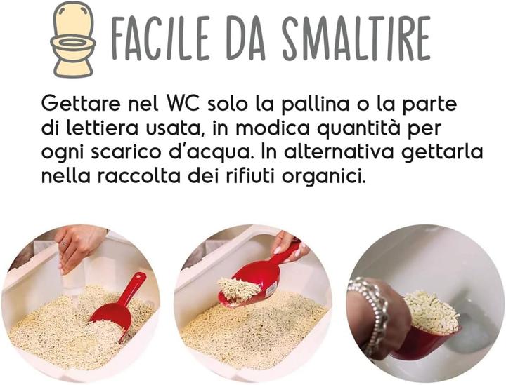Immagine prodotto Cat&rina BeNatural Lettiera per Gatti in Tofu (Biodegradabile, Raggruppamento)