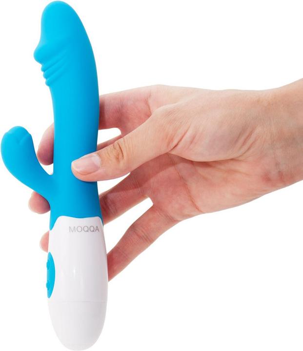 Actual product image MOQQA Skipper Rabbit Vibrator