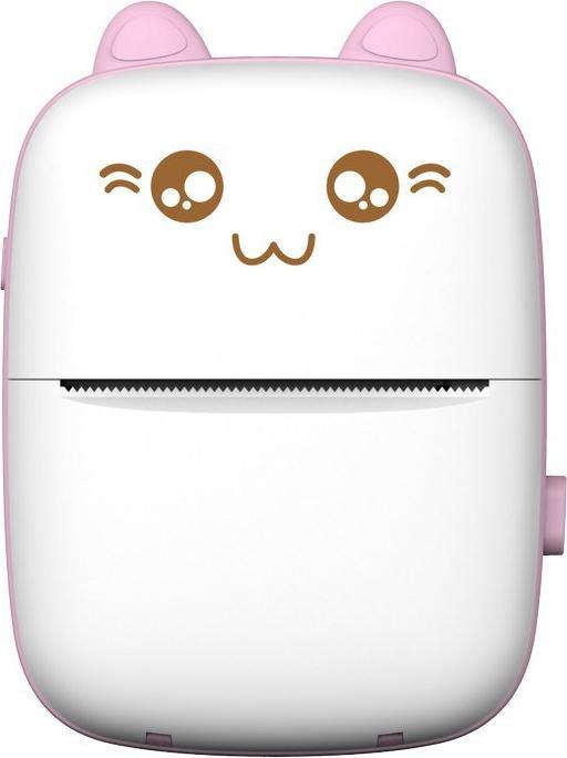 Actual product image Hurtel Thermal printer mini cat HURC9 - pink