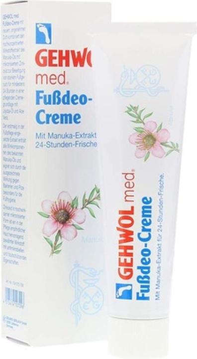 Actual product image Gehwol med Fussdeo-Creme (Foot deodorant & powder, 125 ml)