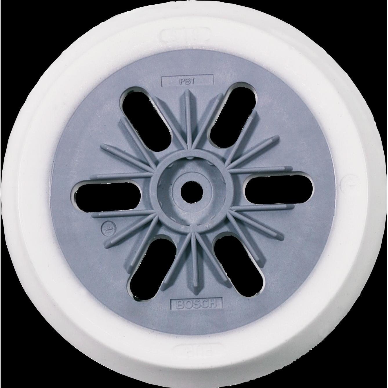 Thumbnail - Bosch Professional Zubehör, Schleifmittel, Schleifteller hart, 125 mm, für PEX 12, PEX 12 A, PEX 125 (Hart)