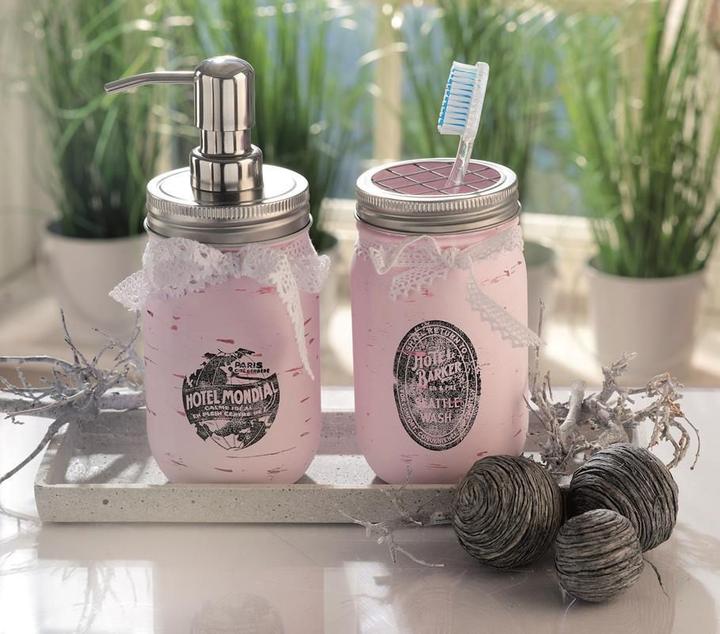 Produktbild Glorex Glas mit Deckel