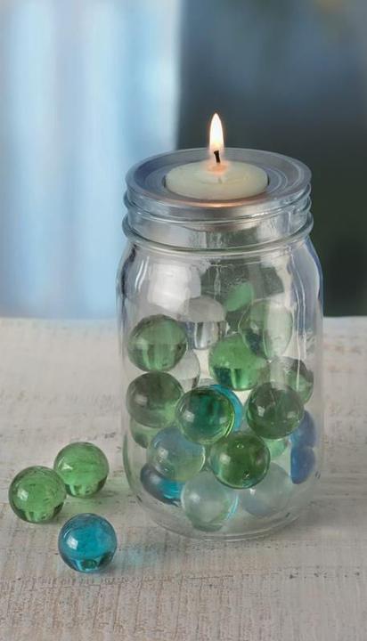 Produktbild Glorex Glas mit Deckel