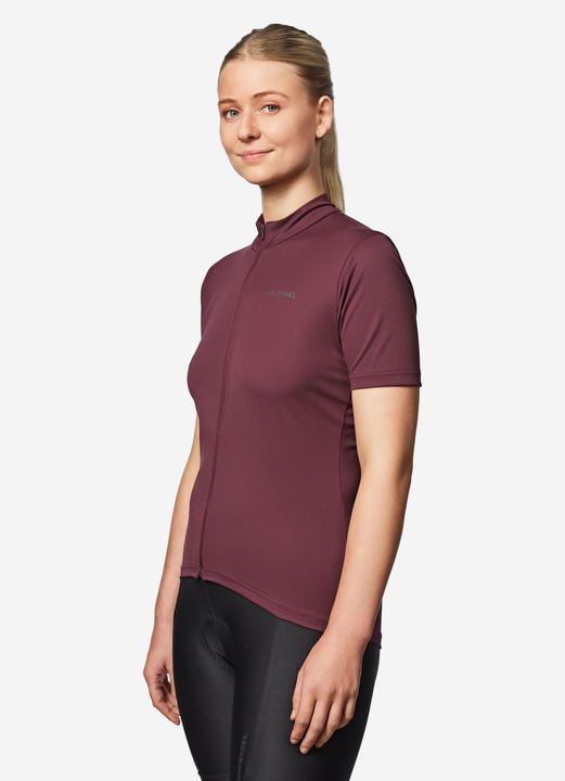 Image du produit Van rysel Maillot manches courtes vélo essential femme bordeaux (XS)