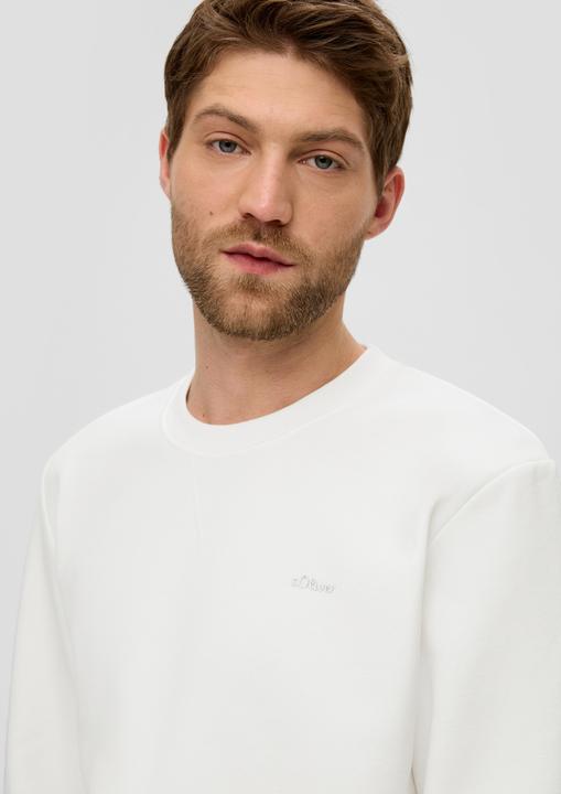 Produktbild s.Oliver Sweatshirt Sweatshirt mit Logo-Detail (XL)