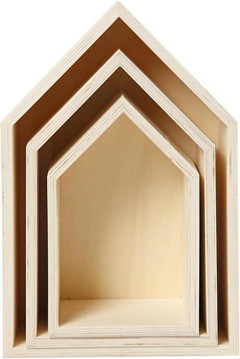 Actual product image Creativ Company Wall shelf house set (20 x 10 x 31 cm)