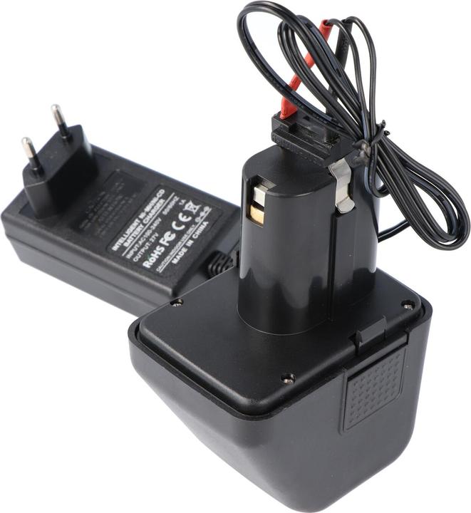 Actual product image AccuCell Schnell-Ladegerät passend für Gesipa Werkzeugakku 12 Volt NiCd und NiMH (12 V)
