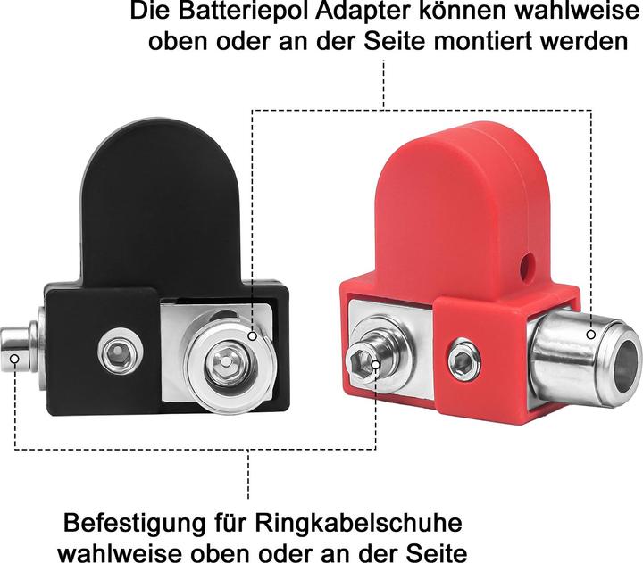 Produktbild Ampire Batteriepolklemme, Pluspol