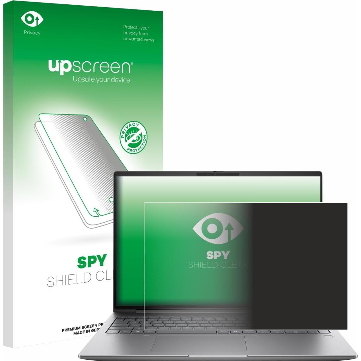 upscreen Spy Shield Pellicola Privacy (16", 16:10), Pellicola protettiva per notebook