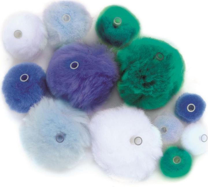 Immagine prodotto Glorex Pompon con occhiello 45 pezzi.