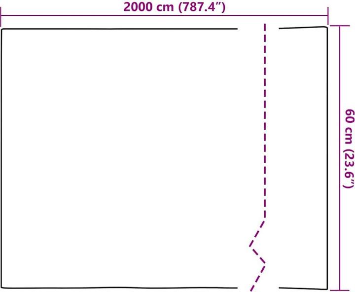 Immagine prodotto vidaXL Fensterfolie (90 x 500 cm)
