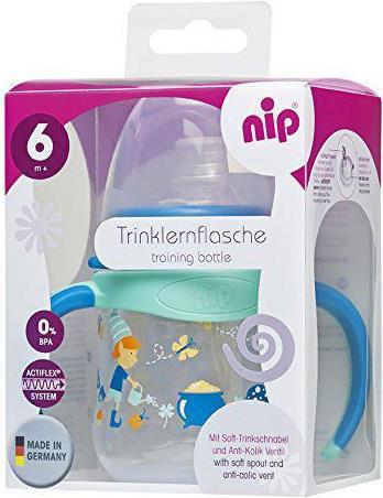 Produktbild NIP Weithalstrinklernflaschen Boy 150 ml (150 ml)