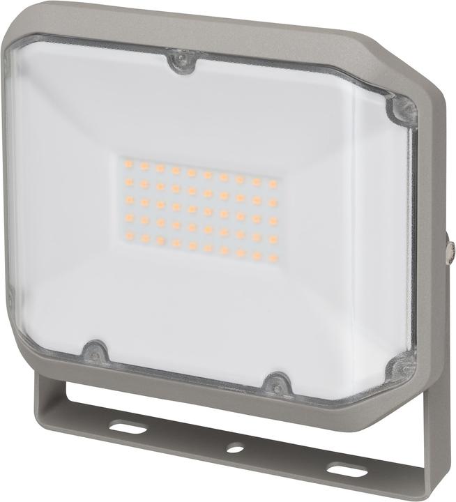 Brennenstuhl LED Strahler AL 3050 (30W, 3110lm, 3000K, IP44, LED Fluter zur Wandmontage mit warmweissem Licht) (3110 lm)