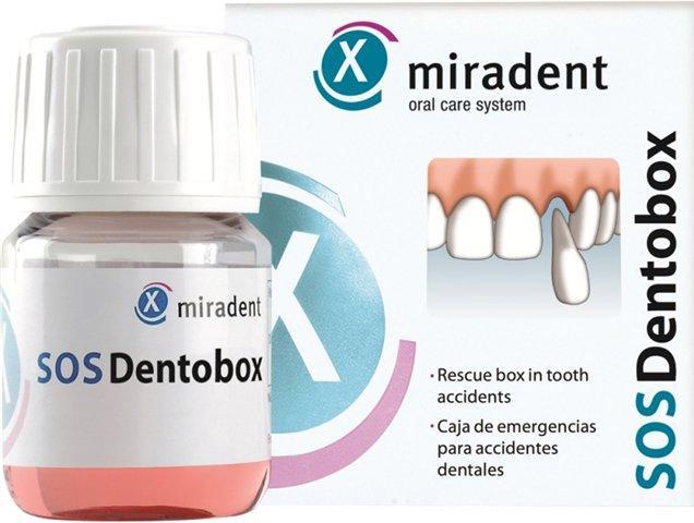 Actual product image Miradent SOS Dentobox tooth rescue box () for dental accident