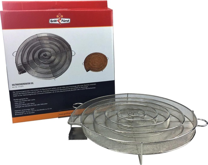 Actual product image Grillfürst Smoking auger / cold smoke generator XXL