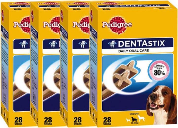 Image du produit Pedigree DENTASTIX™ Daily Oral Care chiens moyens (Adulte, 4 pcs, 3387 g)
