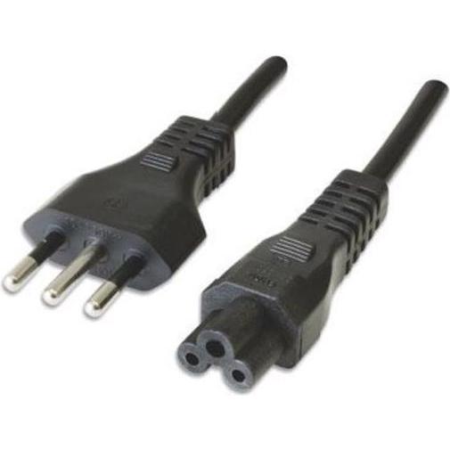 HP CORD, AC PWR, 3W ITL, Notebook Ersatzteile, Schwarz