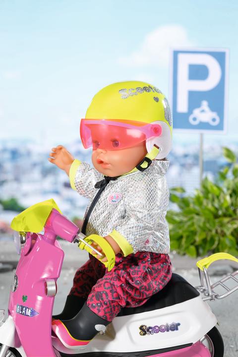 Productafbeelding Zapf Creation BABY born City Scooter Helm, 43cm