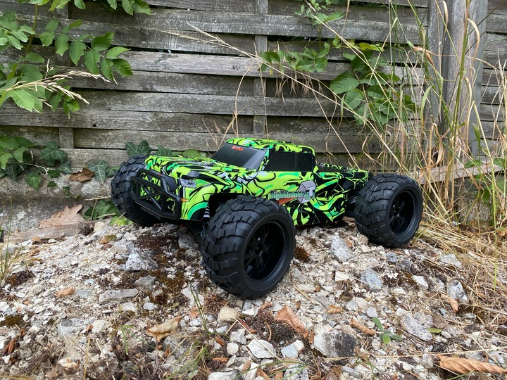 Actual product image DF-Models BigHammer 5.1 Competition Truck BR-Brushed RTR (RTR Ready-to-Run)