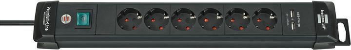 Actual product image Brennenstuhl Premium Line (8 x, USB-A, CEE 7/3, 3 m)