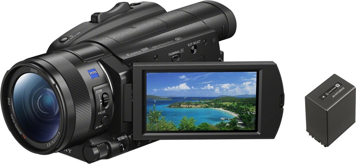 Produktbild Sony 4k Camcorder FDR-AX700 schwarz (30p)