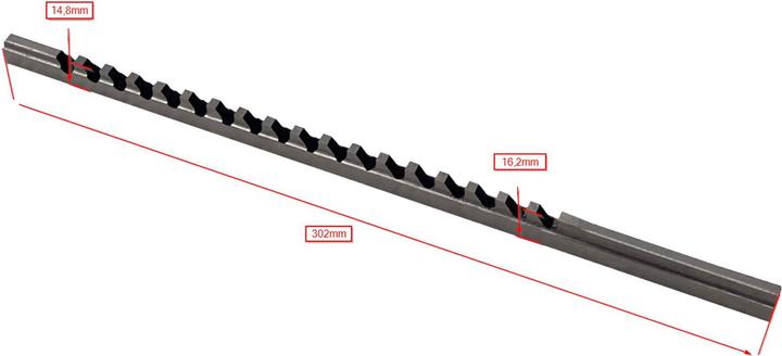 Image du produit Paulimot HSS-Räumnadel 8 mm