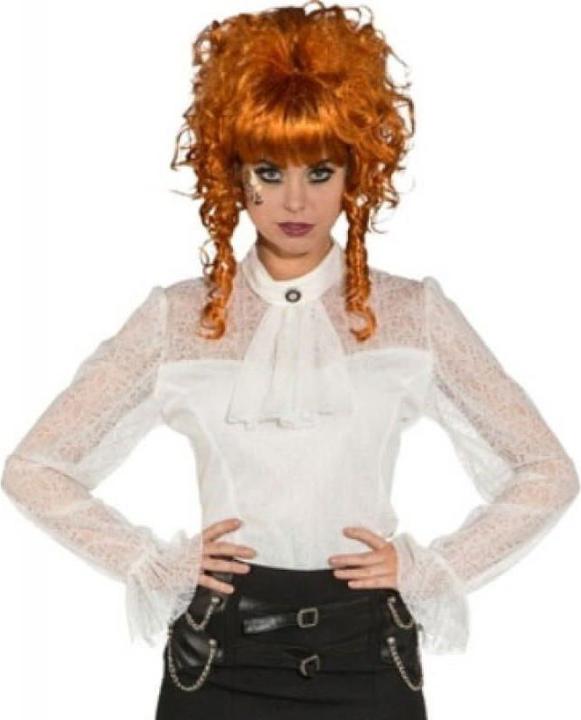 Produktbild Coidro Steampunk Spitzenbluse Gr. 34/36 weiss (34, 36)