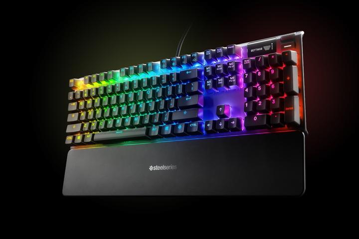 Produktbild SteelSeries Mechanical gaming keyboard Apex 7, Red Switch, US layout (USA, Kabelgebunden)