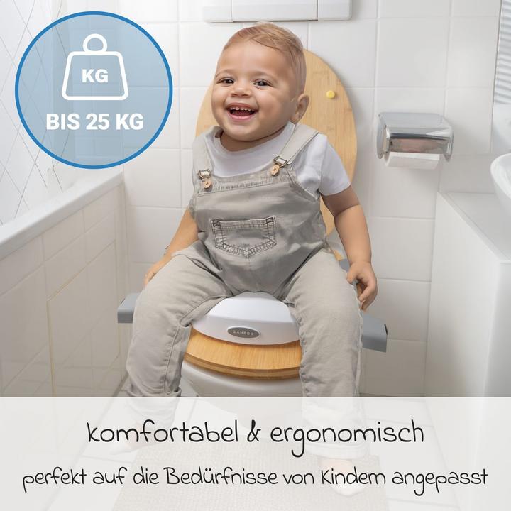 Produktbild Zamboo Töpfchen Reisetöpfchen / faltbarer Toilettensitz inkl.