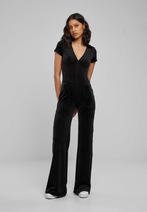 Image du produit Urban Classics Ladies Velvet Jumpsuit (4XL)