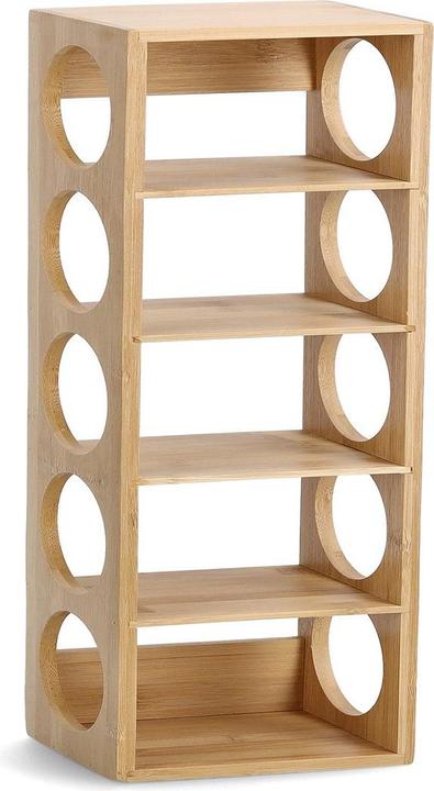 Actual product image Zeller Present Wine rack (53 x 13.5 x 13 cm, 5 bottles)