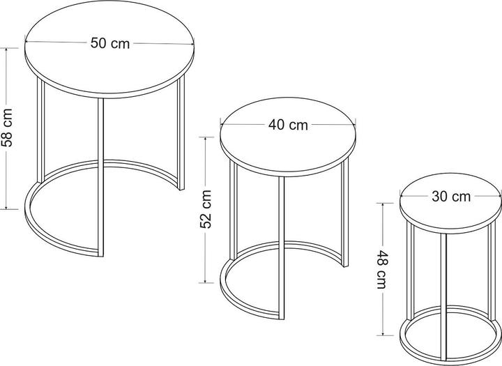 Immagine prodotto Skye Decor Raphael (50 x 50 x 58 cm)