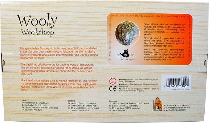Produktbild Forchtenberger BLS Wooly Workshop Handarbeitsset