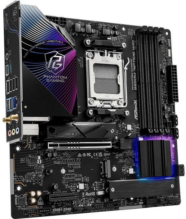 Produktbild AsRock B850M Riptide WiFi (AM5, AMD B850, mATX)