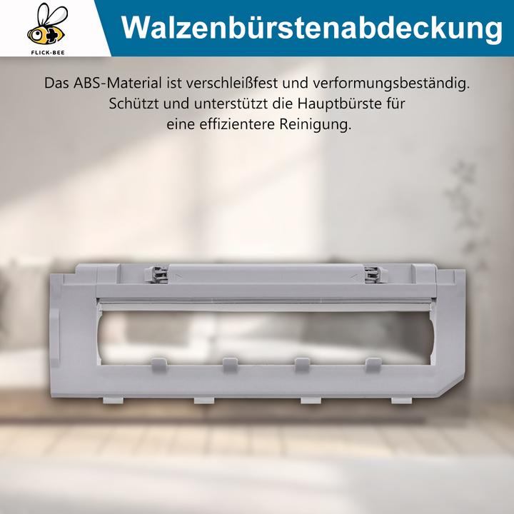 Image du produit Flickbee Hauptbürstenabdeckung GRAU für Roborock S7, S7+, Q7, Q7 Max